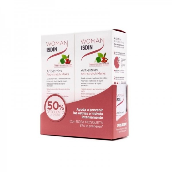 Woman Isdin Antiestrias 2x250ml Promo